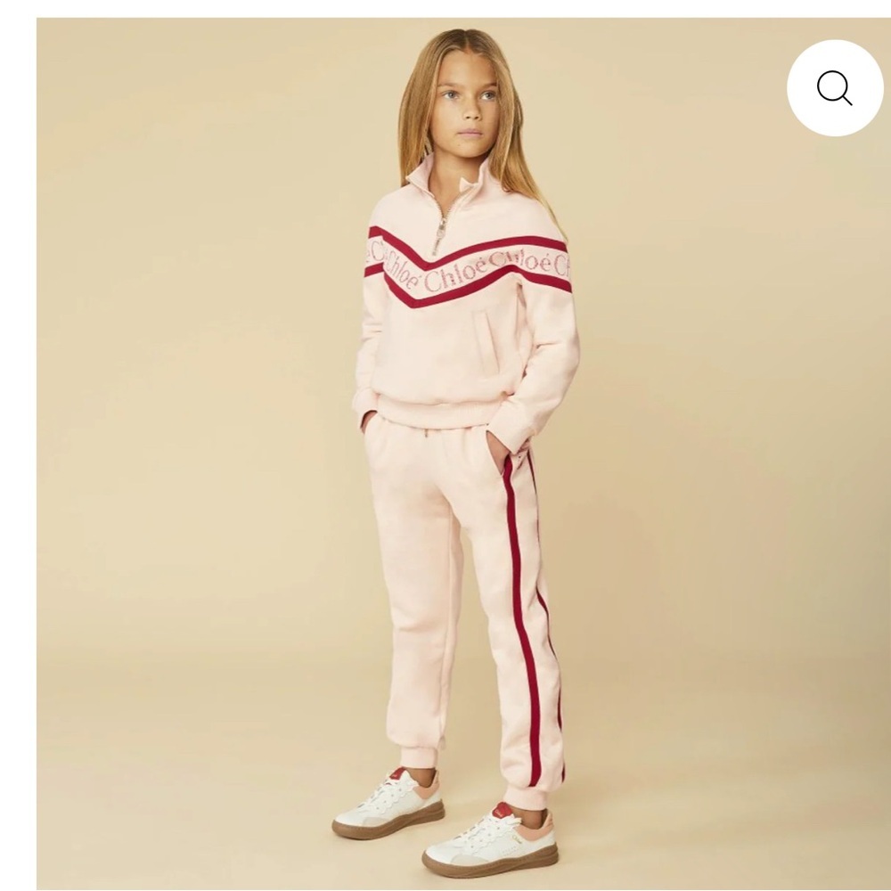 Chloe Kids Pink Sweatshirt
